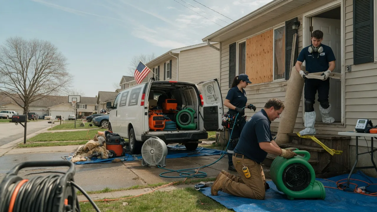 Water Damage Restoration in Bracey, VA near me